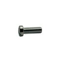 Suburban Bolt And Supply 1/4"-28 x 1/2 in Slotted Fillister Machine Screw, Zinc Plated Steel A0310160032Z